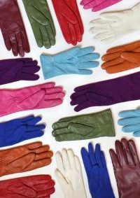 Bunte Handschuhe